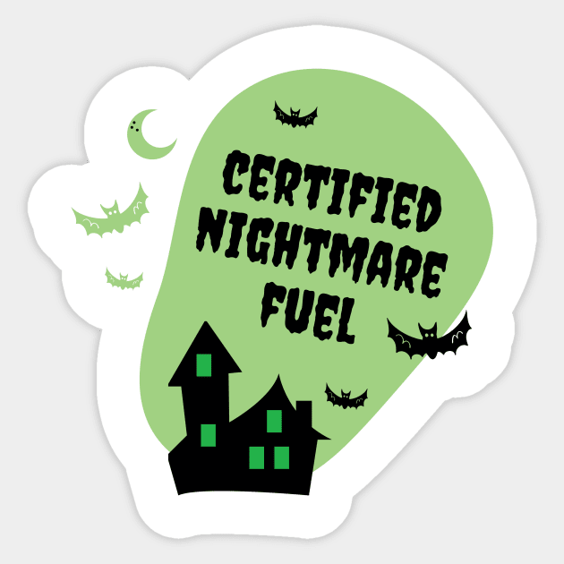 nightmare fuel Sticker by Alraziq